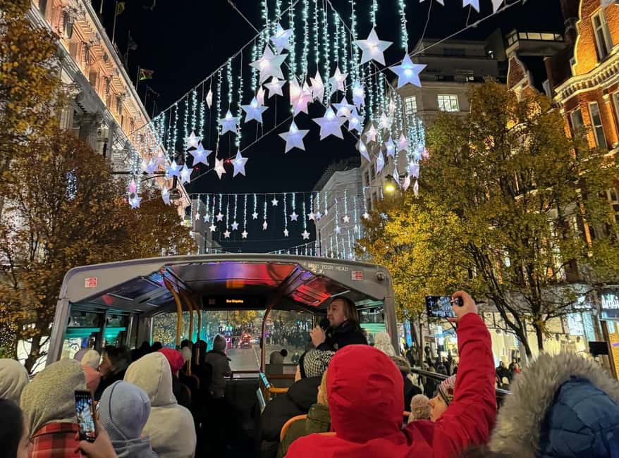London: Christmas Lights Nighttime Bus Tour with Live Guide - Why the live guide matters