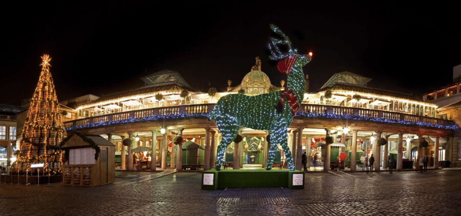 London: Christmas Lights Self Guided Walking Tour - Piccadilly and the polished Bond Street displays