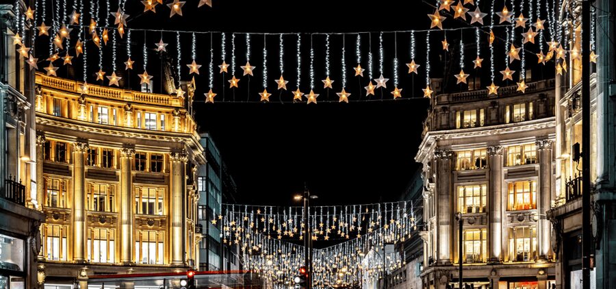 London: Christmas Lights Self Guided Walking Tour - Regent Street’s famous angels