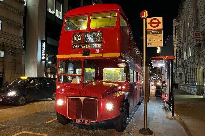 London: Christmas Lights Tour by Vintage Double-Decker Bus - Starting at Victoria Coach Station’s Gate 0