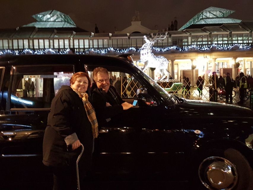 London: Christmas Lights Tour in a Black Cab - Christmas decorations seen from the cab