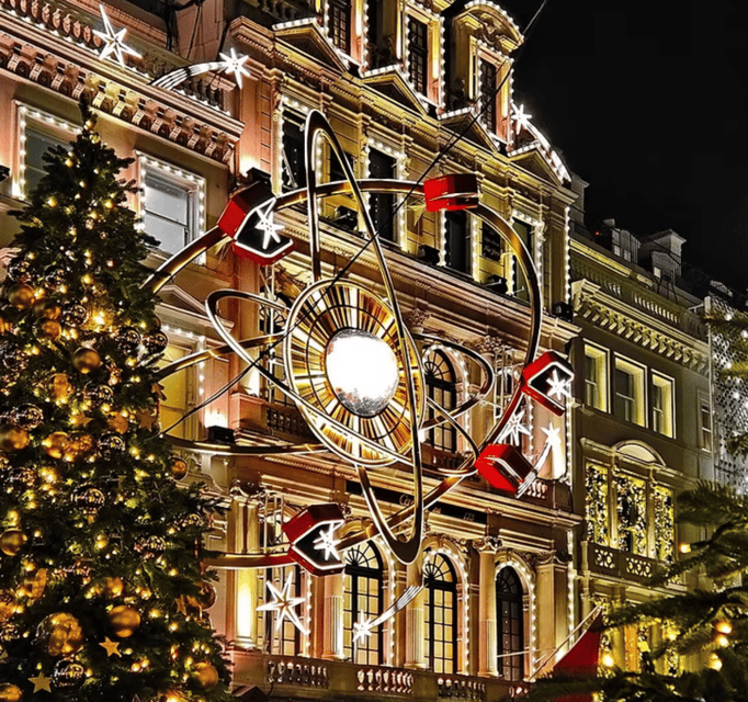 London: Christmas Lights Walking Tour - London Christmas lights from Charing Cross
