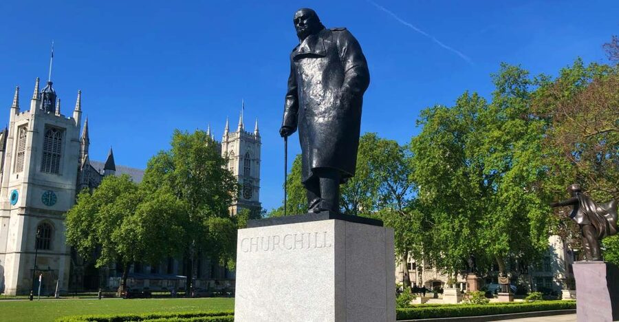 London: Churchill War Rooms & WW2 Westminster Private Tour - Beginning beside Churchill in Parliament Square