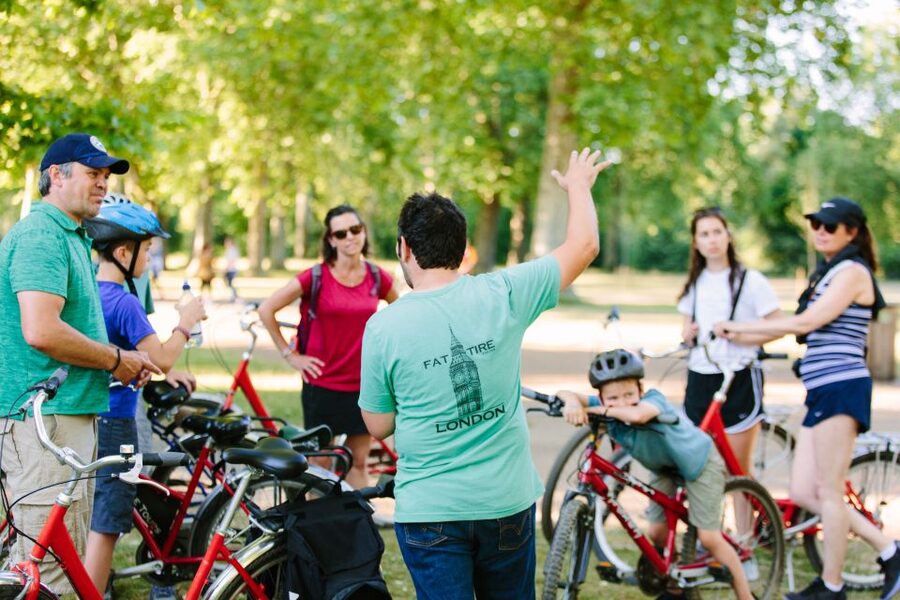 London: City Highlights Guided Bike Tour - The opening ride toward Westminster