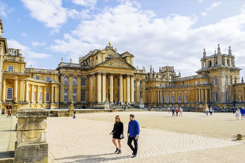 London: Cream Tea at Blenheim Palace & the Cotswolds Tour - Entering Blenheim Palace