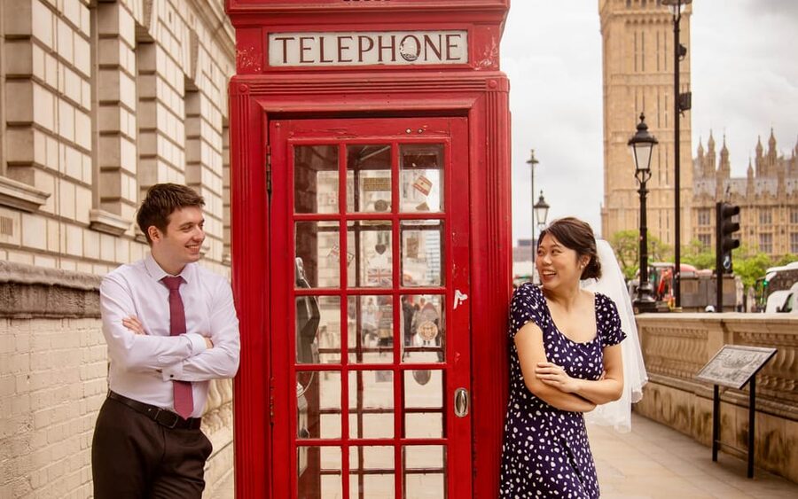 London Customisable 30 minute photoshoot - Choosing the right London setting