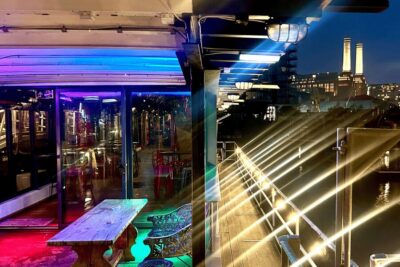 Dark Comedy on Iconic Battersea Barge