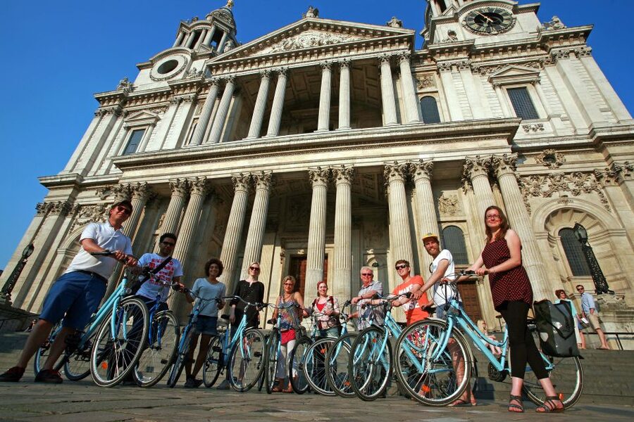 London: East London Town 3.5-Hour Bike Tour - St. Paul’s and the small churches of the City
