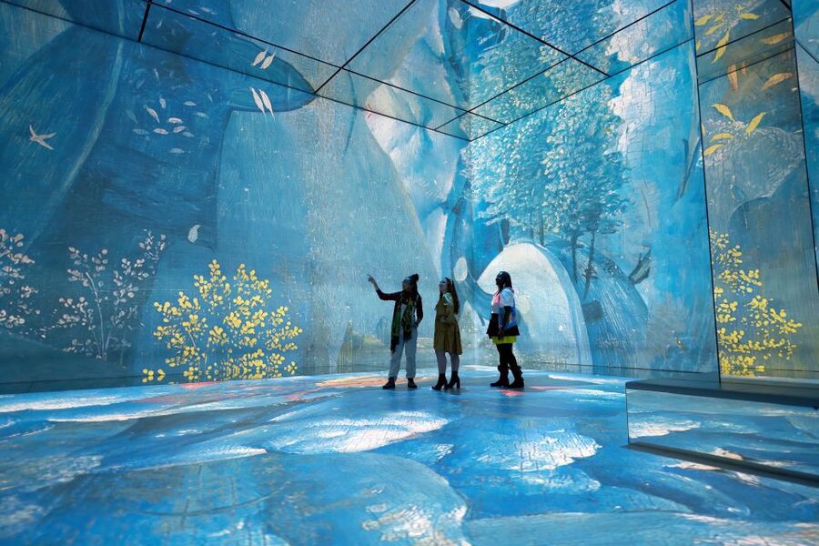London: Entry Ticket to Frameless Immersive Art Experience - Photos, café, shop, and practical annoyances