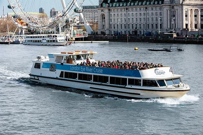 London Eye River Cruise and London Eye Ticket Option - The guides make the short boat ride work