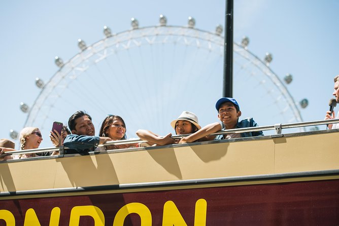 London Eye Ticket, Big Bus Hop-on Hop-Off Tour & River Cruise - The green route is useful, but plan extra time