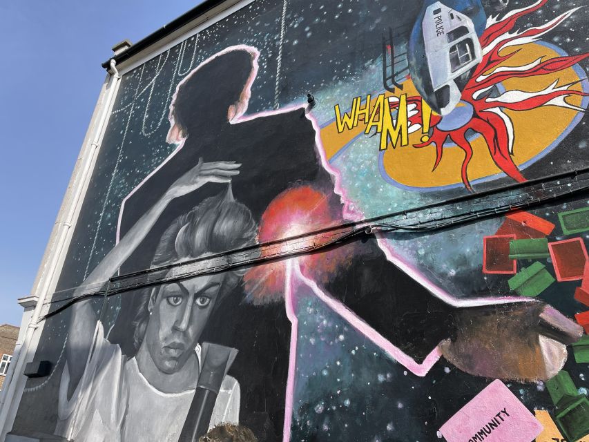 London: George Michael Tour by Black Taxi - The mural dedicated to George Michael