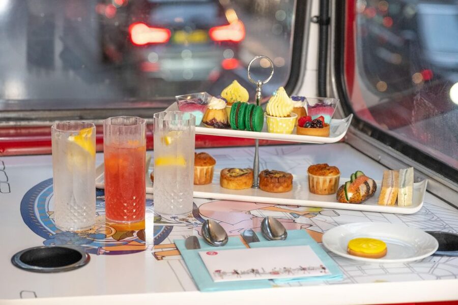 London: Gin and Afternoon Tea Bus Tour with Audio Guide - Three cocktails instead of one standard gin and tonic