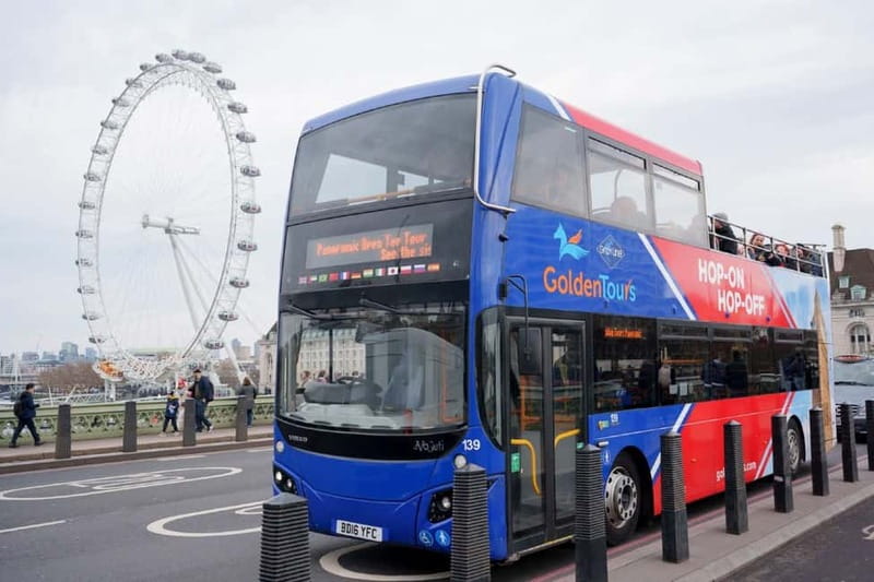 London: Golden Tours Gray Line Hop-on Hop-off Bus Tour - Key points at a glance