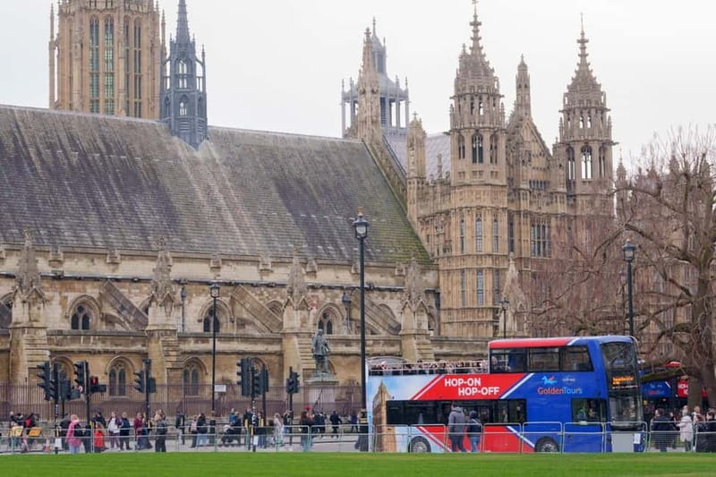 London: Golden Tours Gray Line Hop-on Hop-off Bus Tour - The Thames cruise changes the pace