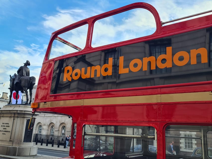 London: Guided Sightseeing Tour on a Vintage Open-Top Bus - St. Paul’s Cathedral and the Monument