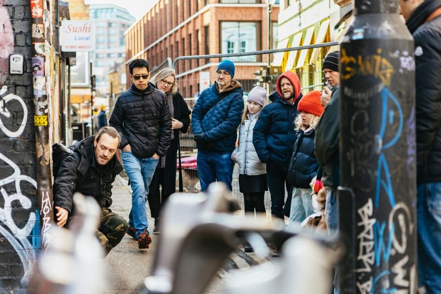 London: Half-Day Street Art Tour and Workshop - Starting under the White Goat in Spitalfields