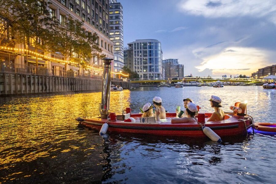 London: Hot Tub Boat Guided Historical Docklands Cruise - Price and value at $60 per person