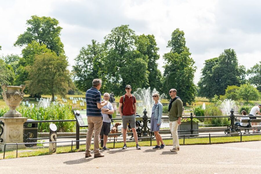 London: Kensington Palace Gardens Tour with Royal High Tea - Starting at Queensway Station
