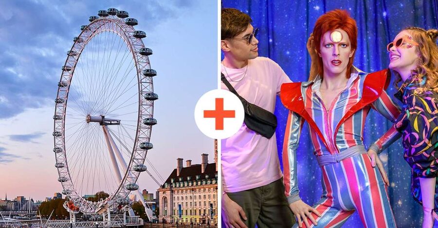 London: London Eye and Madame Tussauds Combo Ticket - How to plan the two attractions