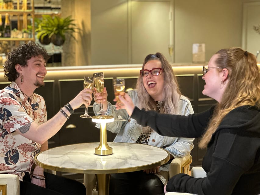 London: Madame Tussauds Fast Track Entry & Champagne Bar - Starting with champagne at The 1835 Champagne Bar