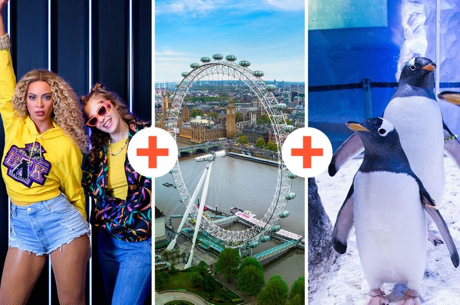 London: Madame Tussauds, London Eye & SEA LIFE Combo Ticket - SEA LIFE London and its 14 themed zones