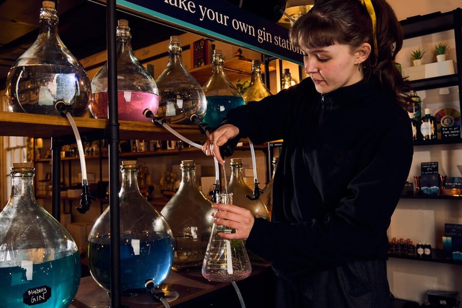 London: Make Your Own Gin Workshop with Take-home Bottle - Tasting your creation as a G&T