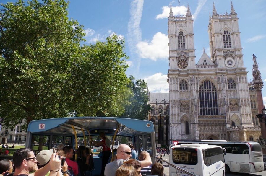 London: Panoramic Open-Top Bus Tour - A fast first look at central London