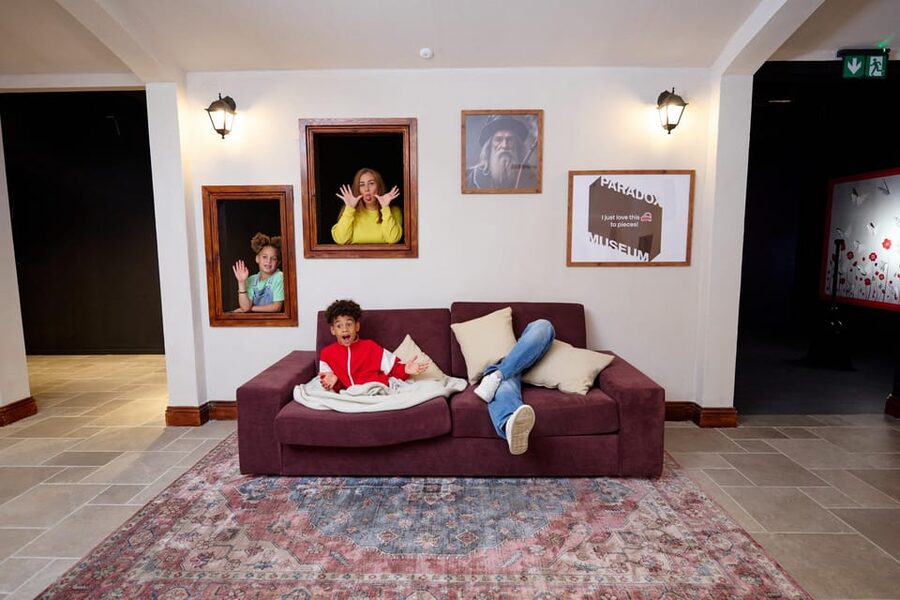 London: Paradox Museum Entry Ticket - The Camouflage Room and the art of disappearing