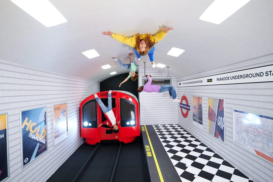 London: Paradox Museum Entry Ticket - The Castle Room, tricky hallways, and the Paradox Sofa