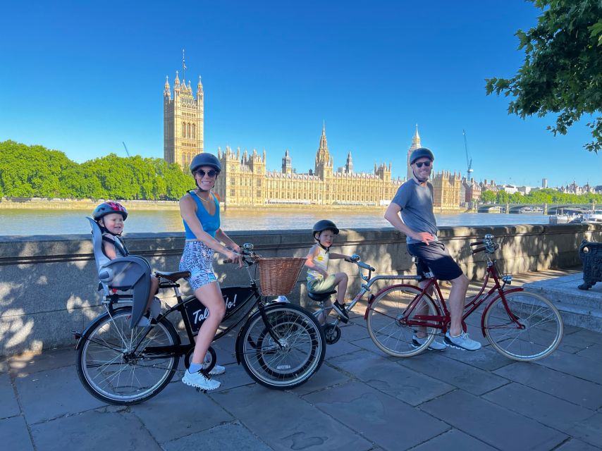 London: Private Family Guided Bike Tour with Childseats - Trafalgar Square and a useful snack stop