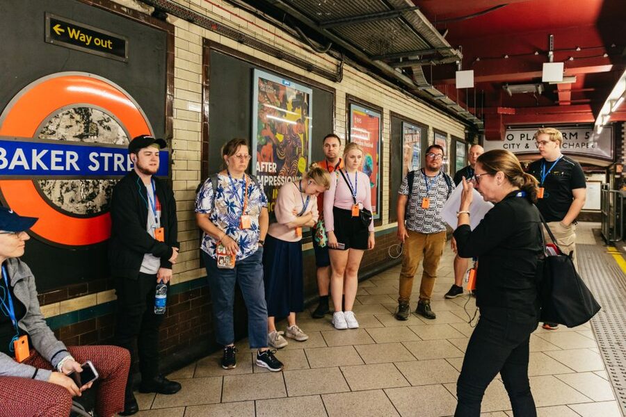 London: Secrets of the London Underground Walking Tour - From Blitz shelter to aircraft factory