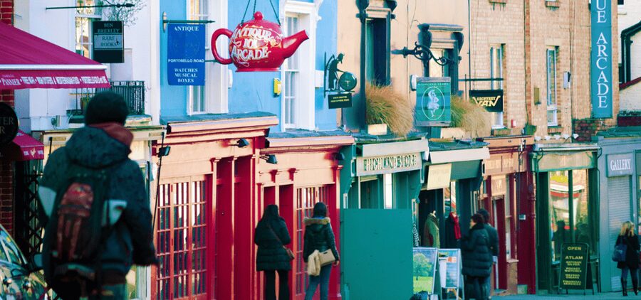 London: Self-Guided Notting Hill Walking Tour with an APP - Starting at Notting Hill Gate