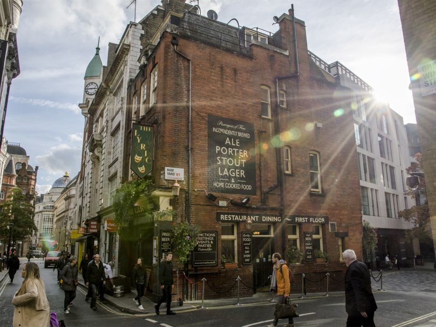 London Soho District - Guided Walking Tour 12 guests 2,5h - The London Palladium and Soho’s musical past