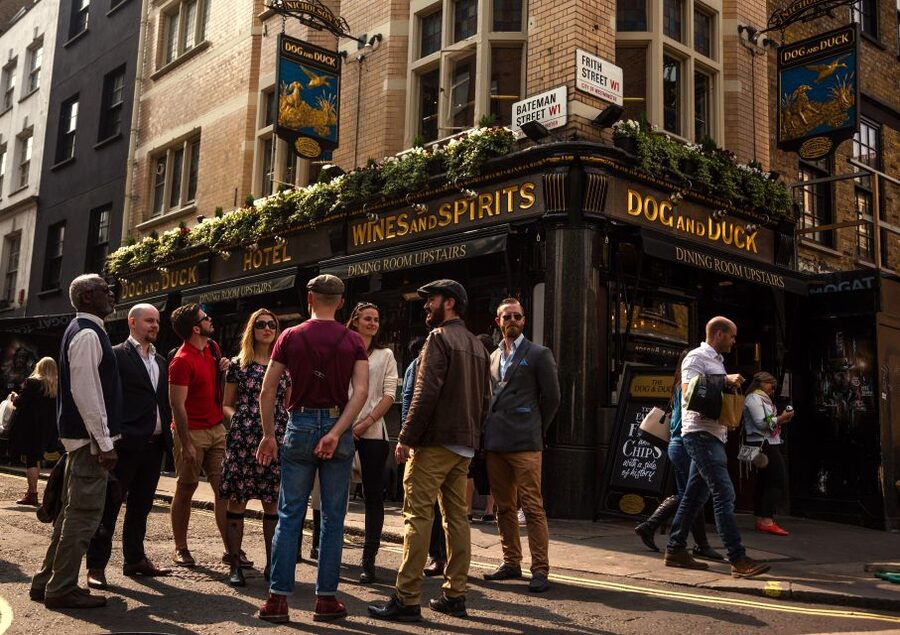 London: Soho Music and Historic Pubs Walking Tour - John Lennon, Bowie, Hendrix, and the famous Soho trail