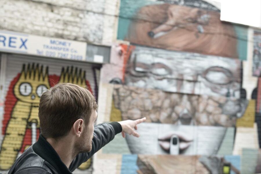 London: Street Art and Graffiti Guided Walking Tour - Starting under the white goat at Old Spitalfields Market