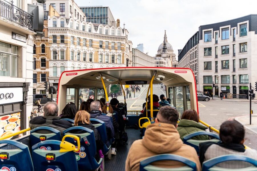 London: Tootbus Hop-on Hop-off with optional River Cruise - Westminster, Big Ben, and the London Eye