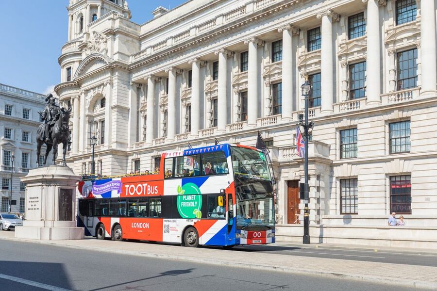 London: Tootbus Hop-on Hop-off with optional River Cruise - St. Paul’s Cathedral and Borough Market