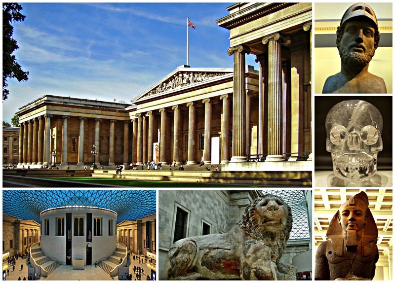 London: Tour of the British Museum - Starting outside with Classical Greek design
