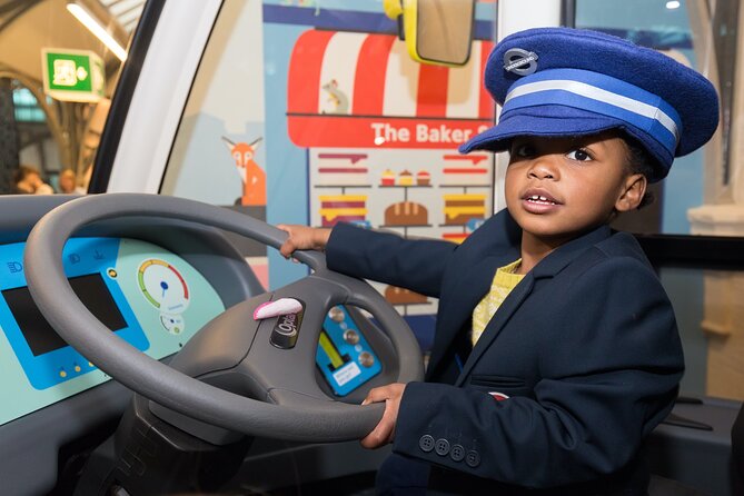 London Transport Museum One Day Ticket - All Aboard gives children a role to play