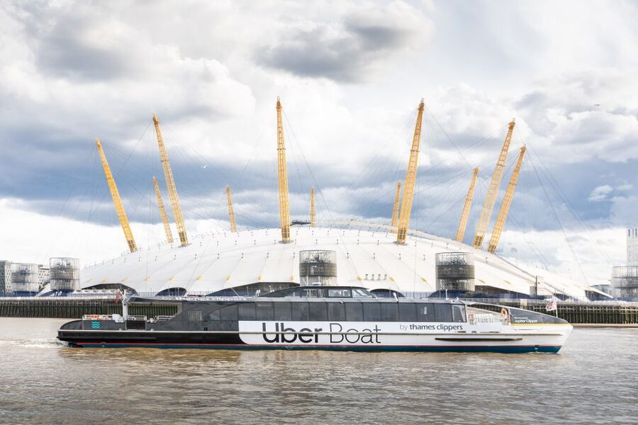 London: Uber Boat 1-Day Hop-On Hop-Off and Cable Car Tickets - North Greenwich and the IFS Cloud Cable Car