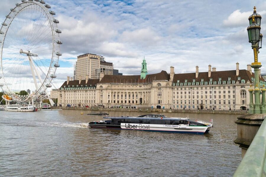 London: Uber Boat Single Trip and London Cable Car - Two London views for one modest fare