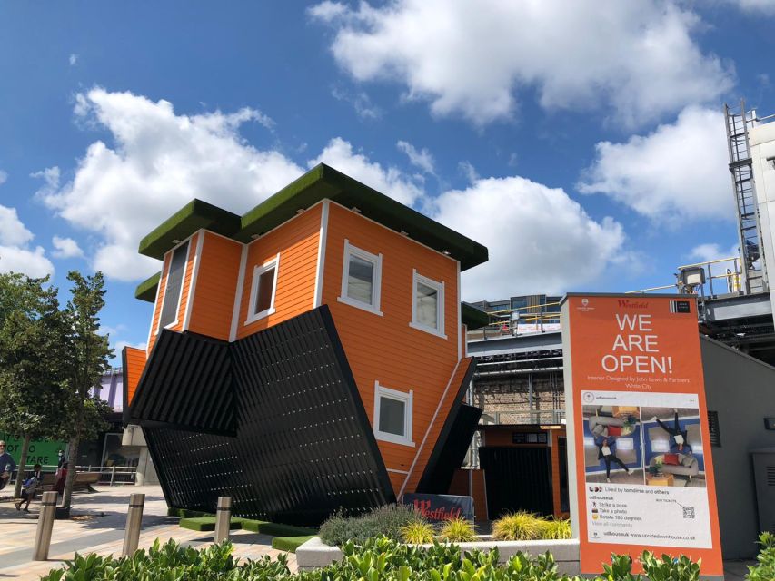 London: Upside Down House Westfield White City Entry Ticket - Key points to know before you go