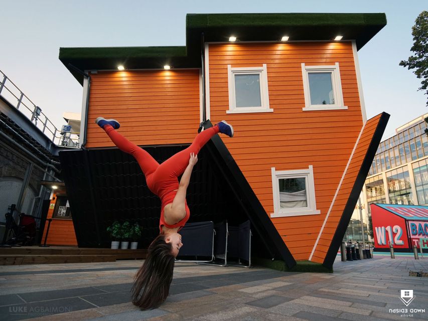 London: Upside Down House Westfield White City Entry Ticket - The Upside Down House at Westfield White City