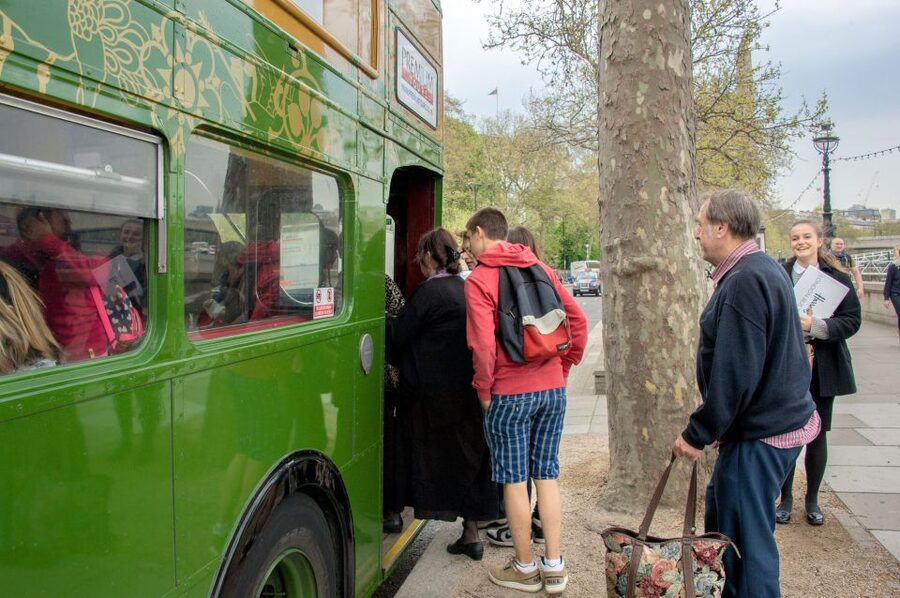 London: Vintage Bus Tour and London Eye Ticket - The Thames boat trip in a short stretch
