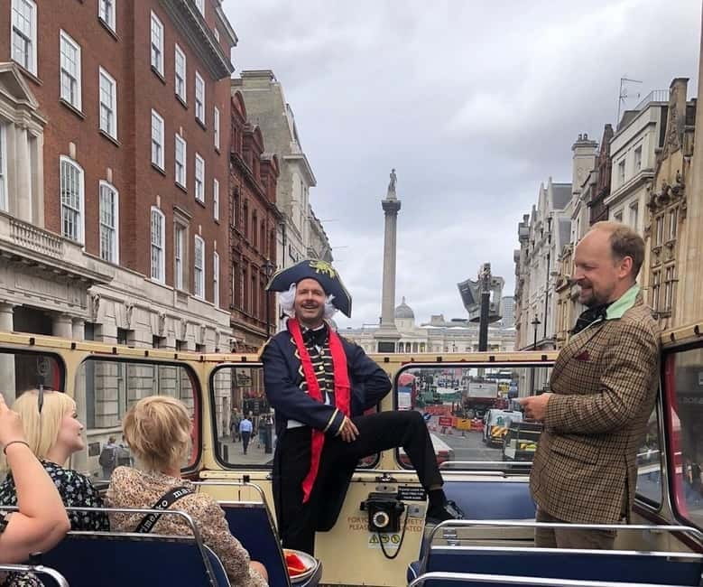 London Vintage Bus Tour: Live Comedy Sightseeing Show - Practical tips for a better ride