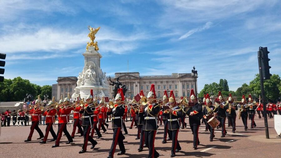 London: Westminster and Changing of the Guard Tour - Parliament Square and the corridor of power