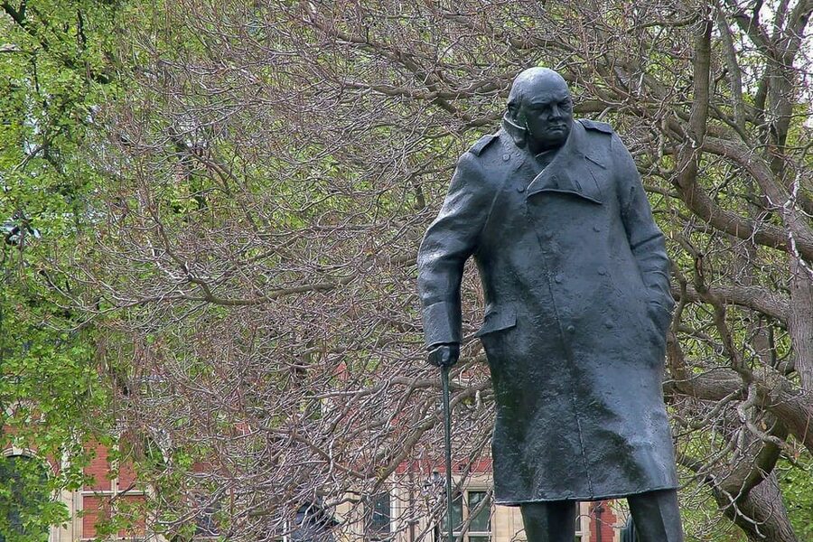 London: Winston Churchill Walking Tour with War Rooms Ticket - The Churchill Statue and a Nearby Pub Connection