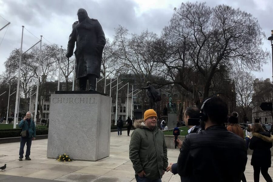 London: Winston Churchill Walking Tour with War Rooms Ticket - Entering the Churchill War Rooms