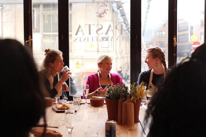 Pasta Making with Unlimited Prosecco in London's West End - A small pasta class in the heart of the West End